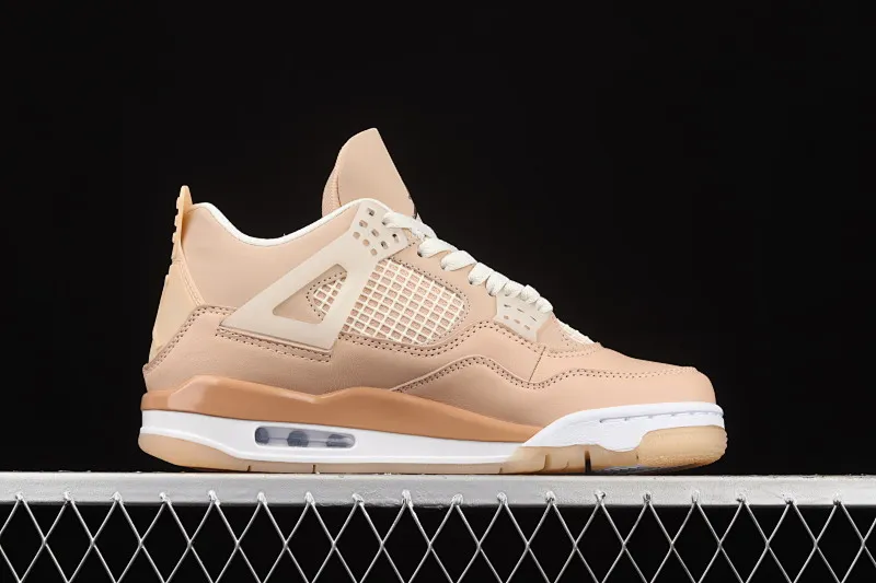All categories Air Jordan Jordan series basketball shoes Air Jordan 4 C version Air Jordan 4 "Shimmer" AJ4 Joe 4 Khaki light color DJ0675-200